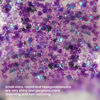 Picture of DAGEDA Body Glitter Gel, Face Glitters Body Gel Sequins Shimmer Liquid Eyeshadow, Chunky Glitter for Face Hair Nails, Holographic Cosmetic Laser Powder Festival Glitter Makeup1.7oz (Violet)