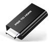 Picture of PS2 to HDMI Converter Adapter, Video Converter PS2 to HDMI Converter with 3.5mm Audio Output for HDTV HDMI Monitor Supports All PS2 Display Modes