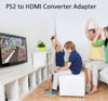 Picture of PS2 to HDMI Converter Adapter, Video Converter PS2 to HDMI Converter with 3.5mm Audio Output for HDTV HDMI Monitor Supports All PS2 Display Modes