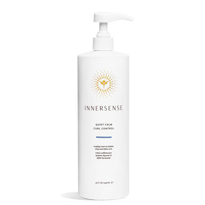 Picture of INNERSENSE Organic Beauty - Natural Quiet Calm Curl Control | Non-Toxic, Cruelty-Free, Clean Haircare (32oz)