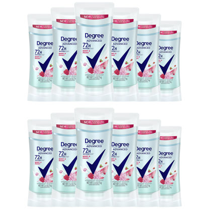 Picture of Degree MotionSense Antiperspirant Deodorant for Women Berry & Peony 2.6 oz, Pack of 12