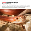 Picture of AstrHori 18mm F8 APS-C Wide Angle 2X Macro Probe Lens Built-in Ring Light for Fuji X Mount Series Mirrorless Cameras X-A1,X-A2,X-A5,X-A7,X-M1,X-H1,X-T1,X-T100,X-PR01,X-E1,XS10,XH2S.etc(Black)