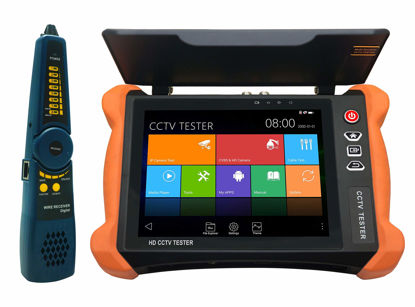 Picture of EVERSECU 8 Inch All in One Retina Display IP Camera Tester Security CCTV Tester Monitor with SDI/TVI/AHD/CVI/Multimeter/TDR/OPM/VFL/POE/WIFI/4K H.265
