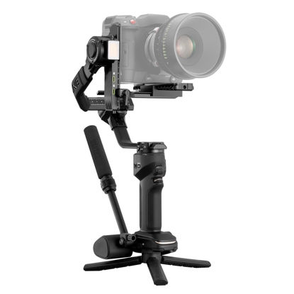 Picture of ZHIYUN Crane 4 Combo, 3-Axis Gimbal Stabilizer for DSLR and Mirrorless Camera, Nikon Sony Panasonic Canon Fujifilm BMPCC 6K, Fill Light, PD Fast Charge