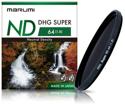 Picture of 82mm Marumi DHG Super ND64 Filter 6 Stop ND1.8 Optical Glass Easy Clean ND 82 Made in Japan