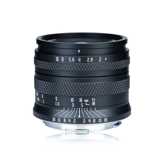 Picture of AstrHori 50mm F2.0 Large Aperture Full Frame Manual Prime Lens with Blur Effect & Filter Slot Compatible with Canon EF-M-Mount Mirrorless Camera M,M2,M3,M5,M6,M10,M100,M50,M50II(Black)