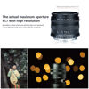 Picture of AstrHori 50mm F2.0 Large Aperture Full Frame Manual Prime Lens with Blur Effect & Filter Slot Compatible with Canon EF-M-Mount Mirrorless Camera M,M2,M3,M5,M6,M10,M100,M50,M50II(Black)
