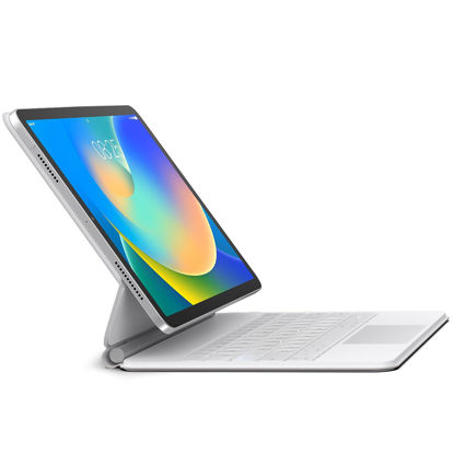 Picture of runelk Keyboard Case Compatible with iPad 10th Generation 2022 - Keyboard Case with Multi-Touch Trackpad for iPad 10.9" 10th Gen-Wireless Tablet Keyboard Case with touchpad