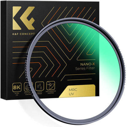 Picture of K&F Concept 105mm MC UV Protection Filter with 28 Multi-Layer Coatings HD/Hydrophobic/Scratch Resistant Ultra-Slim UV Filter for 105mm Camera Lens