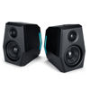Picture of Sanyun SW209 36W Computer Gaming PC Speakers - Multiple EQ Sound Mode - Bluetooth 5.0 USB 3.5mm Aux Inputs -RGB Lights - 2.0 Multimedia Speakers - for Laptop Mac Desktop Monitor (Pair, Black)