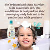 Picture of Aveeno Kids Curly Hair Conditioner With Oat Extract & Shea Butter, Gently Nourishes & Hydrates for Defined Curls, Tear-Free & Suitable for Sensitive Skin, Hypoallergenic, 12 fl. Oz