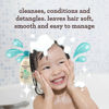 Picture of Aveeno Kids 2-in-1 Hydrating Shampoo & Conditioner, Gently Cleanses, Conditions & Detangles Kids Hair, Formulated With Oat Extract, For Sensitive Skin & Scalp, Hypoallergenic, 12 fl. oz