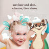 Picture of Aveeno Kids 2-in-1 Hydrating Shampoo & Conditioner, Gently Cleanses, Conditions & Detangles Kids Hair, Formulated With Oat Extract, For Sensitive Skin & Scalp, Hypoallergenic, 12 fl. oz