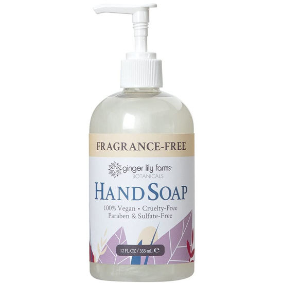 Picture of Ginger Lily Farms Botanicals All-Purpose Liquid Hand Soap, 100% Vegan & Cruelty-Free, Fragrance-Free, 12 fl oz