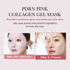 Picture of Medicube PDRN Pink Collagen Jelly Gel Mask, Overnight Face Mask for Glass Glow Skin, Korean Facial Mask, Pore Care, Firming, Moisturizing and Evens Skin Tone, Korean Skincare, 28g, 1 Sheet