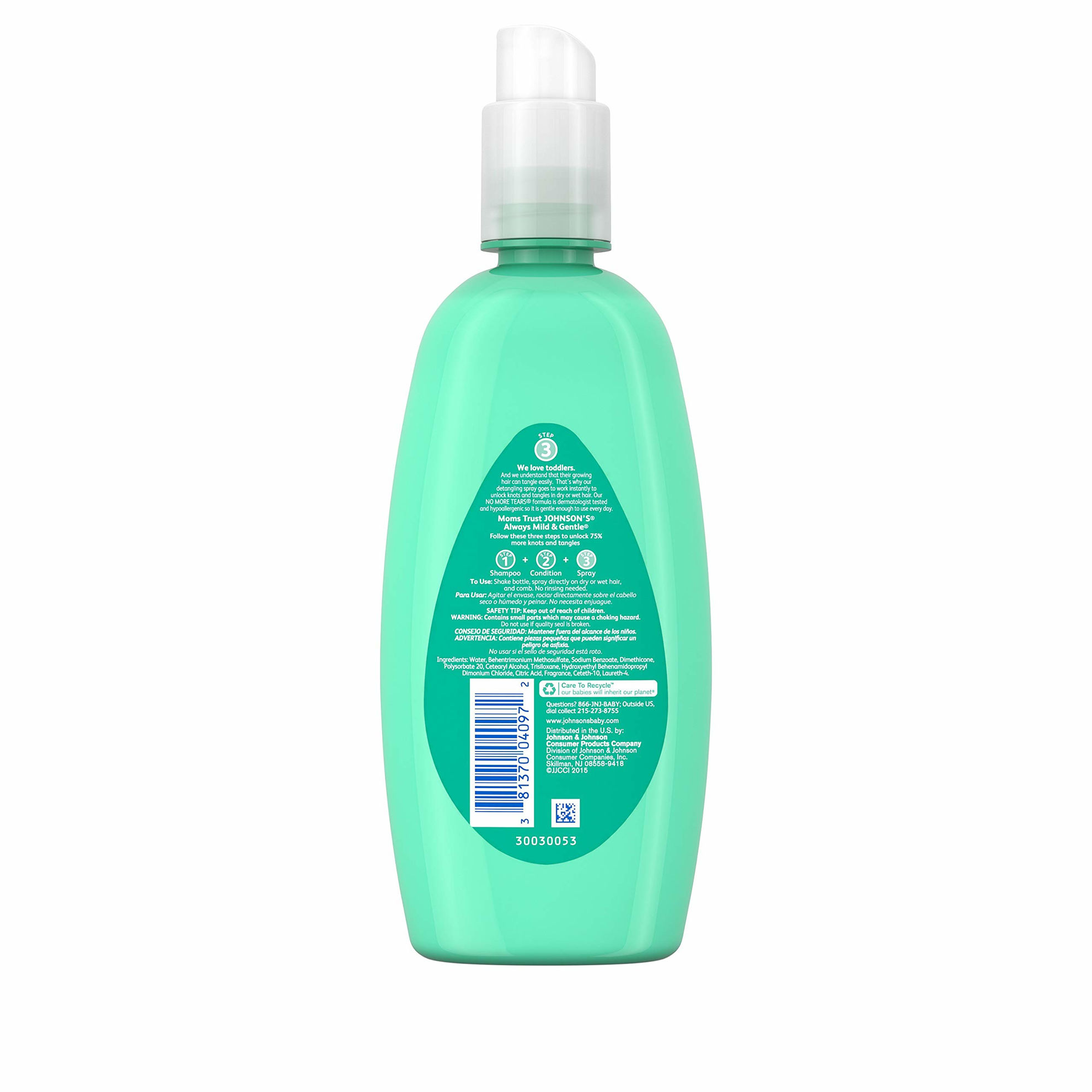 GetUSCart- Johnson's Buddies No More Tangles Hair Detangler For Kids ...