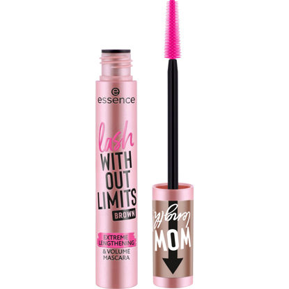 Picture of essence | Lash Without Limits Extreme Lengthening & Volume Mascara (02 | Brown) | Volumizing & Lengthening | Vegan, Cruelty Free & Paraben Free