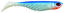 Picture of Berkley Power Ripple Shad Blue Silver Fishing Bait, Multi, 4" | 10cm