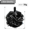 Picture of FARMOGA Bath Loofah Sponge Back Scrubber Shower Sponge Soft Mesh Exfoliator Pouf Shower Ball Bath Sponges for Women and Men Bath Accessories