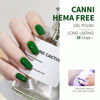 Picture of CANNI Dark Green Gel Nail Polish, 1Pcs Emerald Green Gel Polish Green Color Nail Polish Gel High Gloss Soak Off U V Gel Nail French Nail Manicure Salon DIY