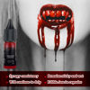 Picture of Mysense Dripping Fake Blood Makeup Washable,Edible Stage Blood Sticky,Realistic Vampire Blood for Mouth Teeth Nosebleed Eye Blood Drops,Halloween SFX Zombie Vampire Costume Makeup,Bright,0.27oz(8ml)