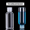Picture of DNSEN 5 Pack 3.4oz Empty Plastic Travel Bottles for Toiletries TSA Approved Leak Proof Squeezable Travel Size Containers Travel Essentials Accessories, clear