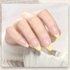 Picture of GAOY Pastel Gel Nail Polish, 16ml Soak Off Gel Polish, UV Light Cure for Nail Art DIY Manicure at Home, 1162 Lemon Pie