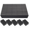Picture of Nail Buffers (50 Pack), Mini Buffer Block Nail File for Acrylic Nails and Natural Nails, 100/180 Grit Nail Buffer Block Bulk Buffing Blocks for Nail Buff Professional Manicure File Blocks Set Black