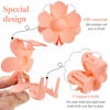 Picture of Flower Claw Clip 7 PCS Claw Clips, Hair Clips For Women Non Slip, Claw Clips for Thick Hair Women Girls Gifts, 7 Colors