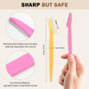 Picture of D 21 PCS Eyebrow Razor,Dermaplane Razor,Face Razors for Women,Dermaplaning Tool for Face,3 Colors Facial Hair Shavers with Precision Cover,Facial Hair Remover for Women,Eyebrow Hair Trimmers