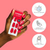 Picture of KISS imPRESS No Glue Mani Press On Nails, Color, Champagne Pink', Pink, Short Size, Squoval Shape, Includes 30 Nails, Prep Pad, Instructions Sheet, 1 Manicure Stick, 1 Mini File