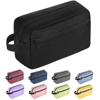 Picture of Icramsy Travel Toiletry bag Toiletry bag for women men Hanging toiletry bag Cosmetic bag Travel accessories for Women Men (Black)