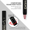 Picture of evpct Rose Shimmer Cream Eye Shadow Brightener Sticks Set for Eyes, Rose Shimmery Matte Pencil Eye shadow Applicator Stick Pen Palette Makeup Waterproof sombras en crema para ojos 27#