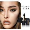 Picture of Miss Rose M Black Gel Eyeliner,Cream Eyeliner Tool Smudge Proof Eyeliner Pencil,Matte Black Eye-liner Pencil Tattoo Eyeliner Pen, Eyeliner Gel Stick Makeup Eye-liners for Women Girls (Black)
