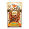 Picture of NutriChomps Dog Chews, 6-inch Braids, Easy to Digest, Rawhide-Free Dog Treats, Healthy, 4 Count, Real Peanut Butter Flavor
