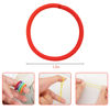 Picture of CÉLLOT 300PCS Toddler Hair Ties,2.7cm in Diameter No Crease Thumb Size Rubber Hair Elastics,Small Thin Hair Ponytail Holders Hair Accessories for Baby Girls Kids Children