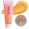 Picture of Go Ho Orange Face Body Glitter,Singer Concerts Orange Face Paint Glitter Makeup,Holographic Chunky Sequins Glitters for Eye Lip Hair Nails,Festival Glitter Rave Accessories,52g
