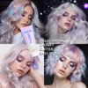 Picture of DAGEDA Body Glitter Gel, Face Glitter Body Gel Sequins Shimmer Liquid Eyeshadow, Chunky Glitter for Face Hair Nails, Holographic Cosmetic Laser Powder Festival Glitter Makeup 50ml(White)
