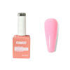 Picture of FZANEST Rubber Base Gel For Nails,Builder Base Clear Sheer Color Gel Nail Polish,Elastic Rubber Base Coat,Builder Extension Gel in a Bottle 15ml (Peach Pink)