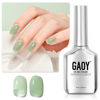 Picture of GAOY Jelly Gel Nail Polish, 16ml Sheer Green Translucent Soak Off Gel Polish, UV Light Cure for Nail Art DIY, 2135 Light Jade