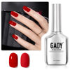 Picture of GAOY Red Gel Nail Polish, 16ml Soak Off Gel Polish, UV Light Cure for Nail Art DIY Manicure at Home, 1177 Scarlet Red