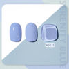 Picture of GAOY Blue Gel Nail Polish, 16ml Soak Off Gel Polish, UV Light Cure for Nail Art DIY Manicure at Home, 2025 Serenity Blue