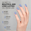 Picture of GAOY Blue Gel Nail Polish, 16ml Soak Off Gel Polish, UV Light Cure for Nail Art DIY Manicure at Home, 2025 Serenity Blue