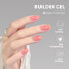Picture of GAOY Builder Gel for Nails, 16ml Nail Strengthener in a Bottle, Nail Extension Hard Gel, Soak Off Long Lasting UV Gel, 1965 Rose Pink, Base Coat Top Coat Needed
