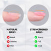 Picture of GAOY Builder Gel for Nails, 16ml Pink Nail Strengthener in a Bottle, Nail Extension Hard Gel, Soak Off Long Lasting UV Gel, 1727 First Love