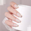 Picture of GAOY Jelly Gel Nail Polish, 16ml Sheer White Translucent Soak Off Gel Polish, UV Light Cure for Nail Art DIY, 1439 Creamy White