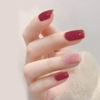 Picture of MAYCHAO 15ML Jelly Plum Gel Nail Polish 1Pc Crystal Plum Gel Polish Soak off Translucent Plum Nail Polish Nail Art Manicure Salon DIY at Home, 0.5 OZ