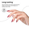 Picture of MAYCHAO 15ML Jelly Plum Gel Nail Polish 1Pc Crystal Plum Gel Polish Soak off Translucent Plum Nail Polish Nail Art Manicure Salon DIY at Home, 0.5 OZ
