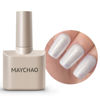 Picture of MAYCHAO 15ML Gel Nail Polish 1Pc Mermaid White Gel Polish Soak Off UV LED Nail Polish Nail Art Starter Manicure Salon DIY at Home, 0.5 OZ