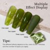 Picture of MAYCHAO 15ML Gel Nail Polish 1Pc Jelly Green Gel Polish Soak off Translucent Green Nail Polish Nail Art Manicure Salon DIY at Home, 0.5 OZ
